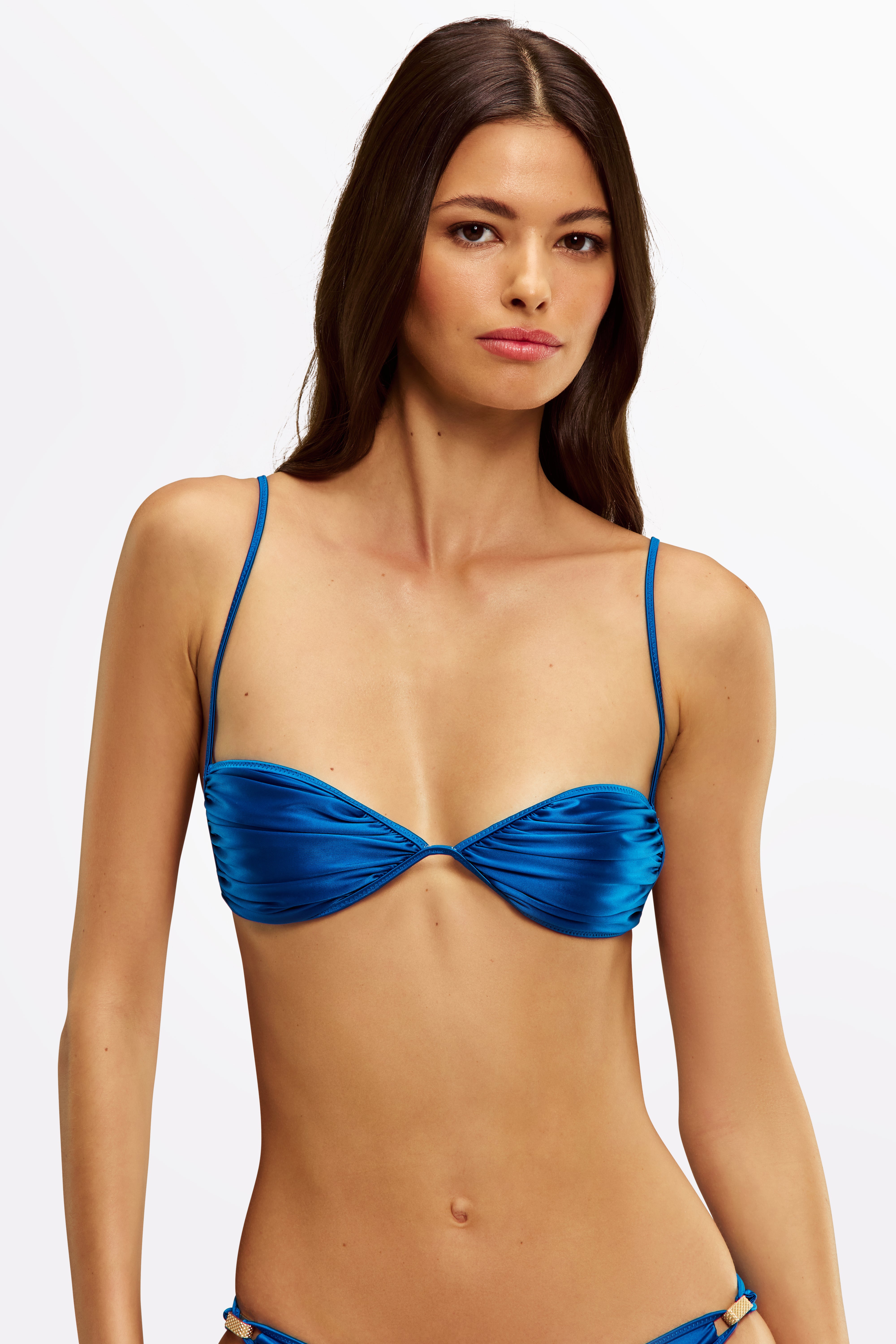 Sommer swim トップのみ Kaia Turmeric Triangle Bikini Top – Luxe & Adjustable