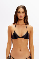 LOTTA Nero Gloss - Triangle Bikini Top