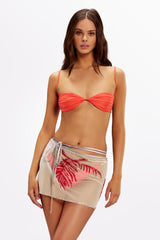 COPERNICA - Beaded Mini Wrap Skirt