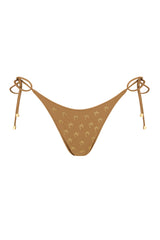 EBONI Sand Stone - Brown Tie Side Bikini Bottoms