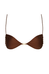 ELLA Chocolate Fondant Infinity - Bralette Bikini Top
