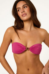 ATLAS Desert Rose - Bandeau Bikini Top