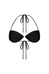 AURELIA Nero - Halter Neck Bikini Top