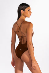 BRUNA Chocolate Fondant Infinity - One-Piece Swimsuit