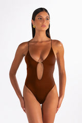 BRUNA Chocolate Fondant Infinity - One-Piece Swimsuit