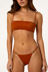 CLEO Umber - 90's Tube Bandeau Bikini Top