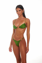 ELLA Cactus Infinity - Green Bralette Bikini Top