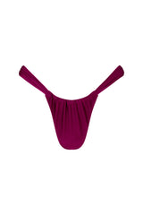 EZE Plum Caspia - Brazilian Bikini Bottoms