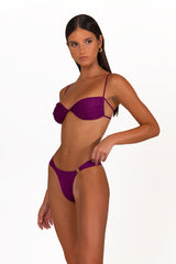 NYRA Plum Caspia - Cheeky Bikini Bottoms