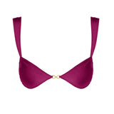 SORIYA Plum Caspia Infinity - Purple Balconette Bikini Top