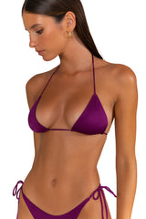 STELLA Plum Caspia - Mini Triangle Bikini Top