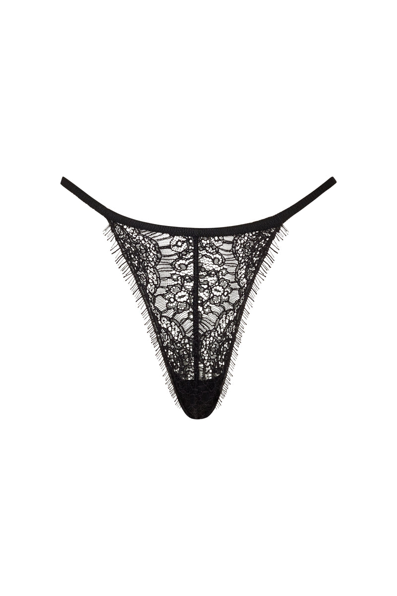 ELBA NERO // BASIC THONG // SOMMER SENSUAL – SOMMER SWIM