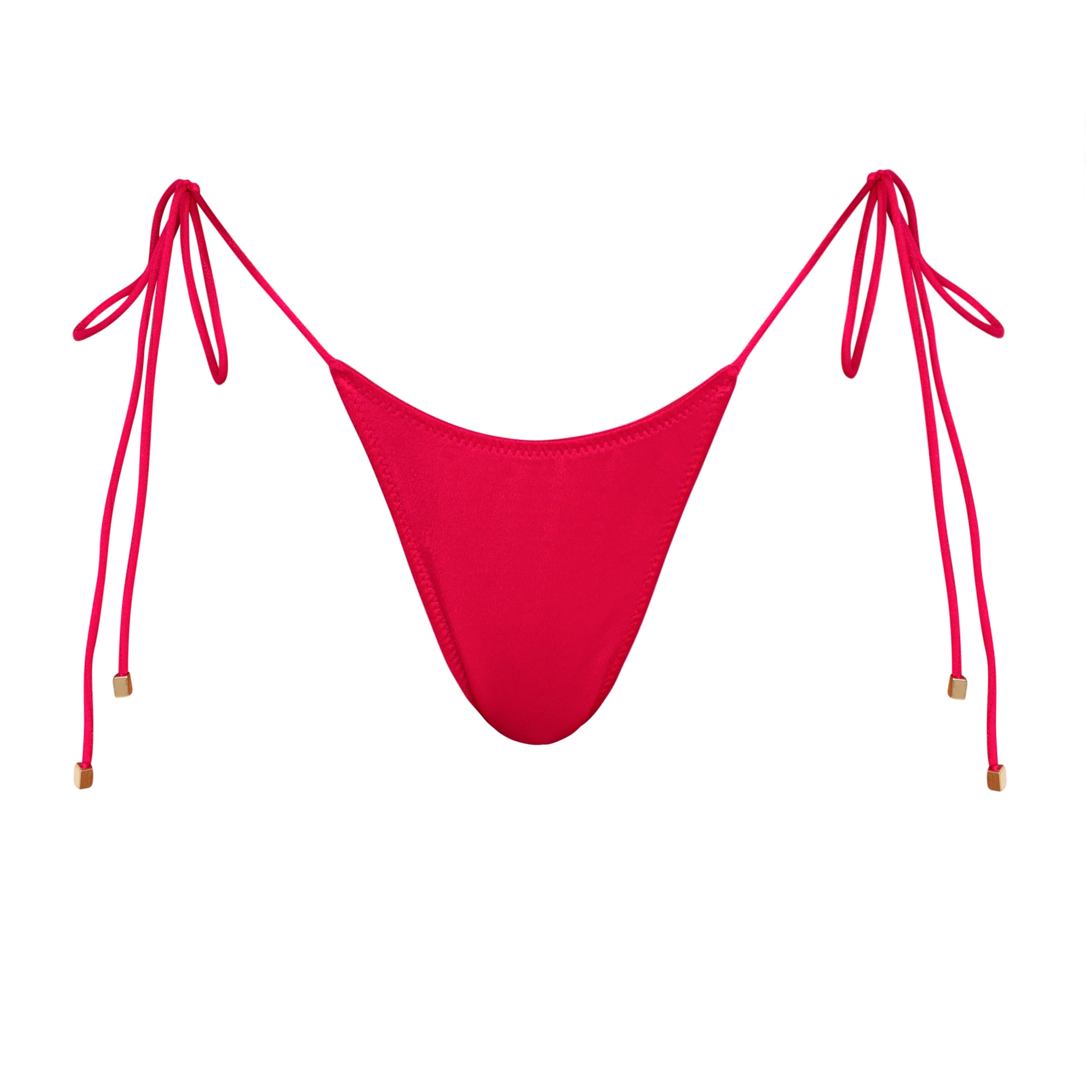 Freya Magenta // Tie Side Bikini Bottom // SOMMER SWIM SOMMER SWIM